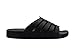 Melissa Possession Slides for Women - Flat Jelly-Style Comfort with Fisherman Design - 100% PVC Upper, 100% EVA Sole, Bubblegum Scent - Chic Summer Sandals for Women, Matte Black, 9