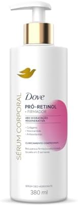 Sérum Hidratante Corporal 48h de Hidratação Regenerativa Dove Firmador Com Pró-Retinol e Niacinamida, Recupera a Firmeza e Elasticidade da Pele em 2 Semanas 380mL