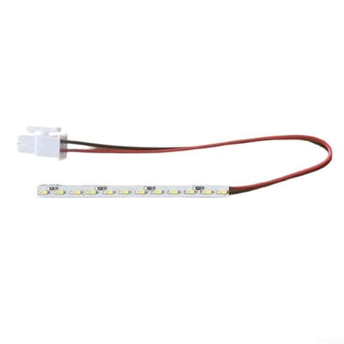 Eawfgtuw Barra luminosa a LED di ricambio per frigorifero BCD-455WDGB 0060850462, striscia interna in fibra di legno da 9 cm, illuminazione ad alta efficienza energetica per frigorifero