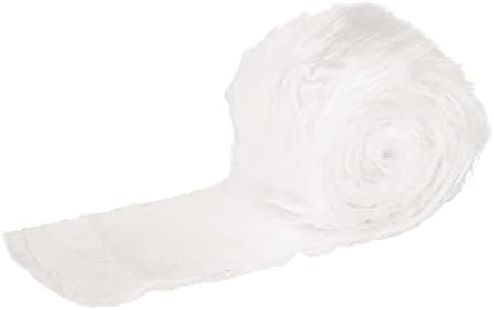 Yazi Tapis en fausse fourrure à poils longs peau de mouton Blanc 60 x