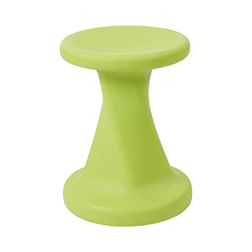 Image of ECR4Kids Twist Active Wobble Stool, 18in Seat Height, Classroom Furniture, Lime Green