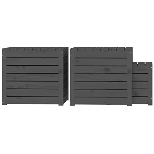 Cajas de jardín impermeables de madera maciza para proteger tu almacenaje 6