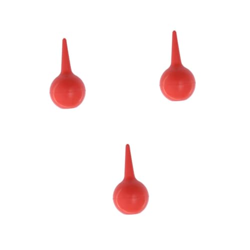 FRCOLOR 3 Piezas bulbo de succión del oído bulbo del oído de cera de oído ear wax cleaner earwax cleaner jeringuillas bombilla de lavado de oídos bulbo de lavado de oídos