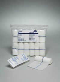 Hartmann 19400000 Flexicon Conforming Stretch Bandage, Latex-Free, Sterile, 4" Width, 4.1yd. Length, Pack of 96