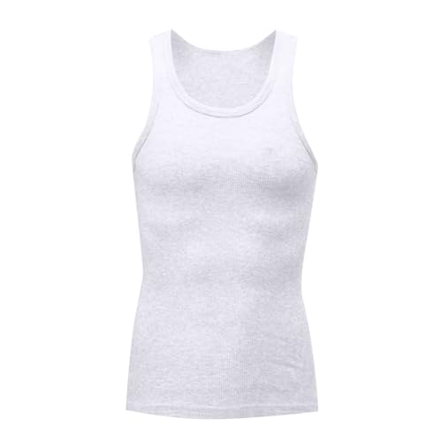 5 Pack Mens Shapewear Tank Top Plain Lightweight Muscle Shirt Stretch Compression Undershirt Athletic Sleeveless Tshirt3