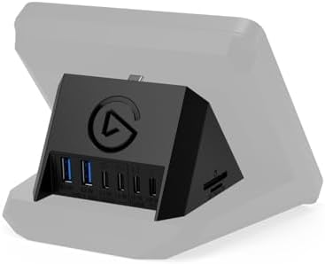 Elgato Hub USB – pour Stream Deck +, 2 Ports USB-C/2 Ports USB-A,...