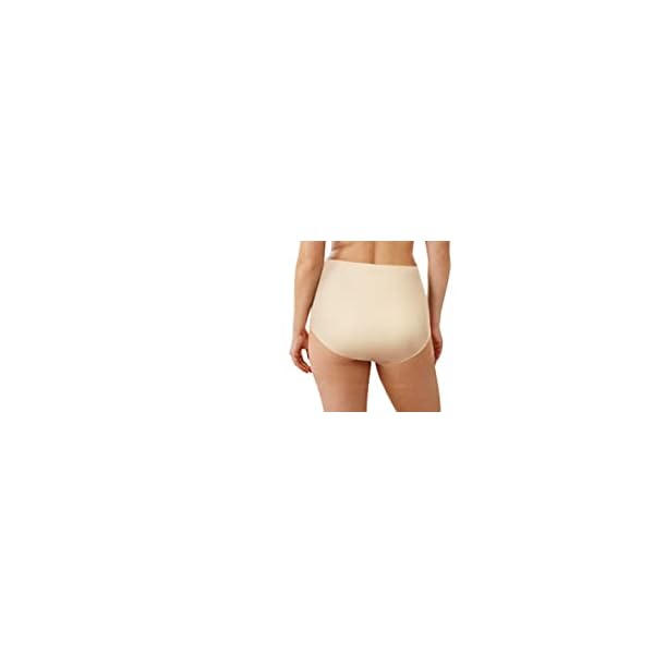 Hanes-Womens-Shapewear-Light-Control-Shaping-Brief-Fajas-2-Pack-MHH051 Hanes womens Light Control Mhh051 2-pack shapewear briefs, Beige, XX-Large US