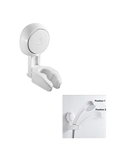 Support de Douchette Ventouse Reglable Sans Percage, Support de Douche Support de Pommeau de Douche Cover