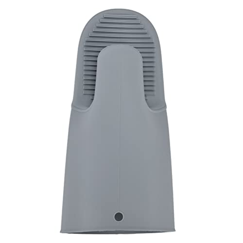 Zerodis 耐熱グローブ シリコン製 -40℃?230℃対応 ノンスリップ加工 長袖タイプ 電子レンジ IH調理に適しています 調理中のお手伝い 家族の料理 一人暮らしの静か調理 (グレー)