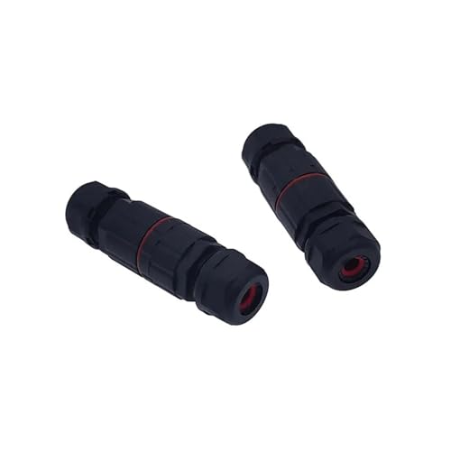Conector M12 de 2 pines impermeable MN12-3 para empalme de cables a tope