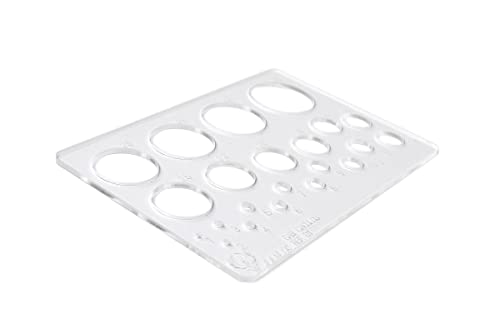 Gabarito de Círculos - Bolometro pequeno mod D-1 em acrílico - Fenix