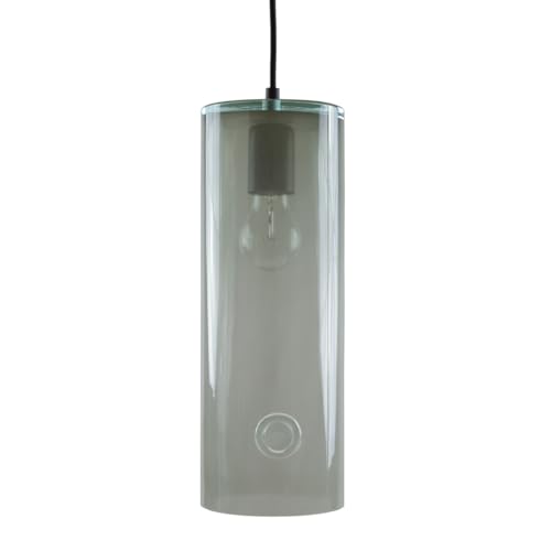 Suspension en verre lgh0403 lustre gris E27 pour éclairage salon et cuisine