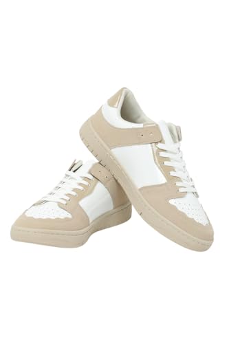 Image of SNITCH Men's Sneakers | Minimalist Design with Perforated Detailing | Premium Synthetic Leather, EVA Insole, TPR Outsole | Casual Wear & Semi-Formal Events