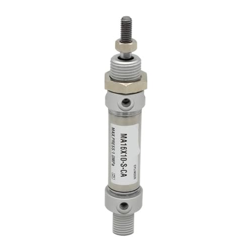 Cilindro de aire comprimido de 25 mm ideal para sistemas de empaque compactos 4
