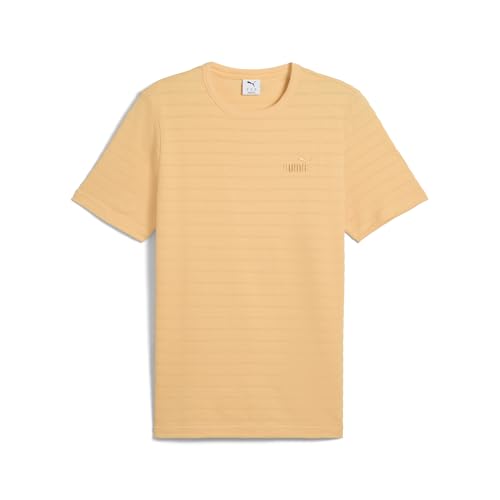 PUMA Unisex ESS Elevated Structured Tee T-Shirts, Almost Apricot, – Ansicht 1