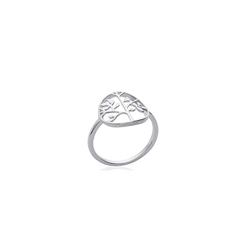 COLLECTION ZANZYBAR - Bague Argent Arbre DE Vie Modèle Eve Taille - 60