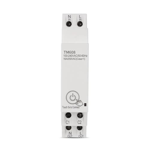 Medidor de energía de carril WiFi TM608 para controlar el consumo del hogar 6