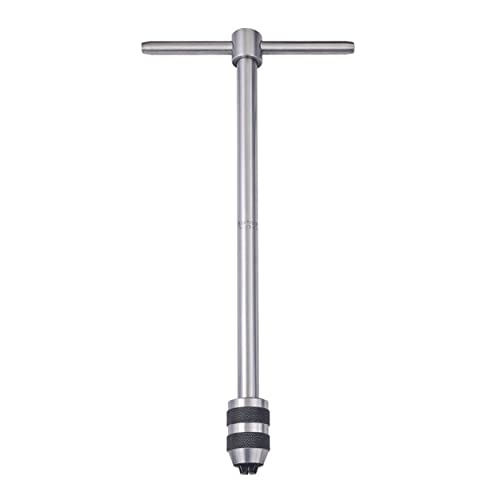 Image of Starrett T-Handle Tap Wrench - Ideal for Holding Taps, Drills, Reamers and Small Tools - 1 /4-1 /2 inch Capacity Tap Size, 13 inch Body Length, 3 /16-5 /16 inch Square Shank - 93F