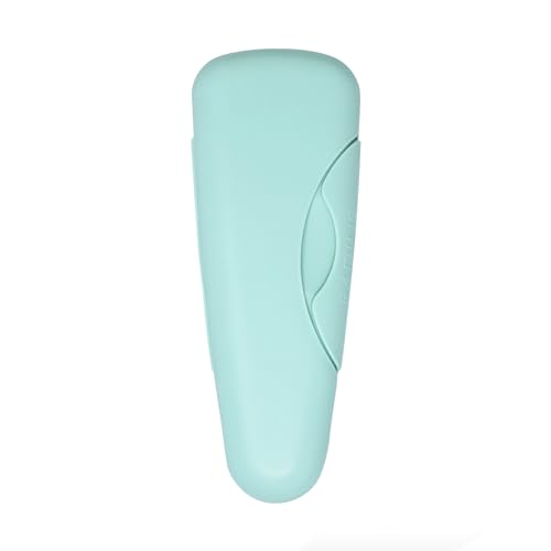 RADIUS Razor Travel Case BPA-Free Recycled Plastic Portable for Bathroom School Home Camping - Mint
