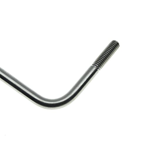 Barre de vibrato en acier inoxydable KAISH filetée avec 3 embouts pour bloc vintage