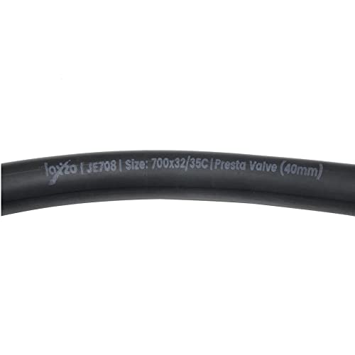 Laxzo ® Bike Tyre Inner Tube 700 x 32/35c Mountain MTB Bicycle High Puncture Resistance Butyl Rubber Presta Valve 40mm Road Racing & Hybrid Bike Black 2PCS - Image 4