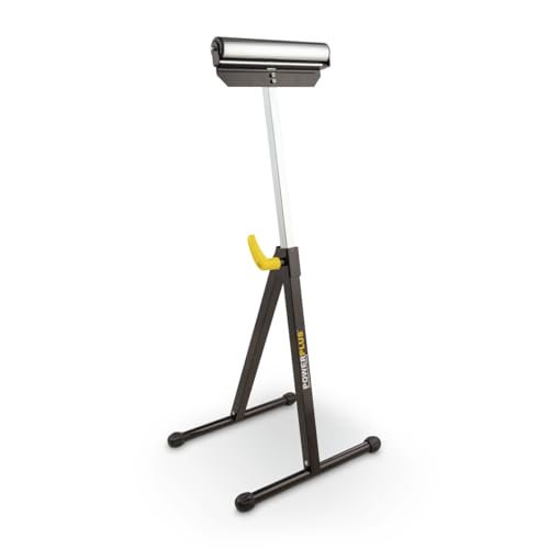 POWERPLUS Rollenbock POWX0700T- Rollenständer höhenverstellbar Rollbock Klappbock Arbeitsbock Unterstellbock Montagebock klappbar