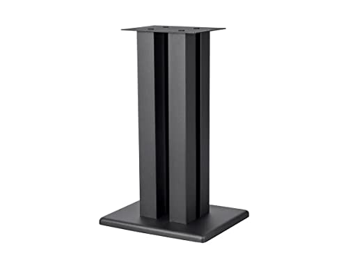 Monolith 18in Speaker Stand - 75lbs Max Weight ScratchResistant Perfect for Center or Bookshelf Speakers Black