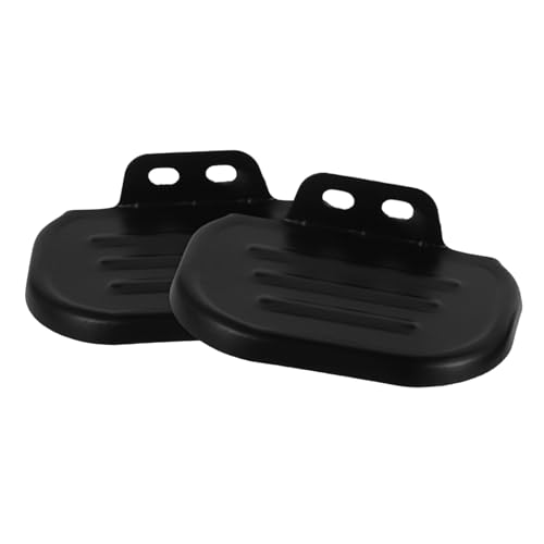 STOBAZA 1 Pair Mini Bicycle Rear Pedals Folding Footrest for Electric Bikes Non-Slip Aluminum Bike Attachments