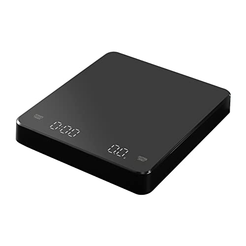 Mingzhe Balança de café digital com tela LED Timer Balança de caf...