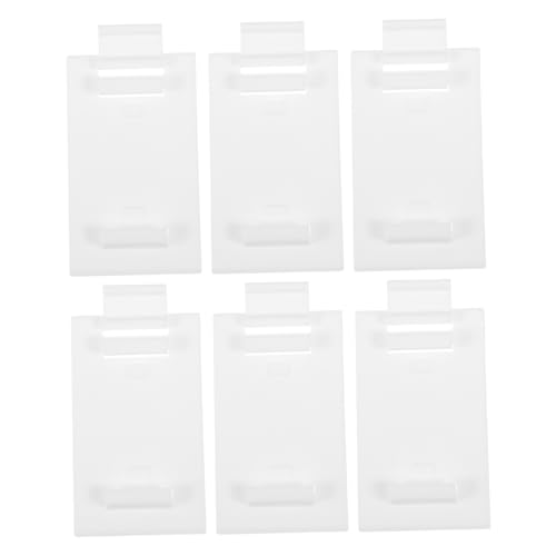 Angoily Curtain Shim for Blinds Pack of Lightweight Easy to Clean No-Drill Bracket Holders for Blind Maintenance