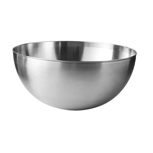 FUNNETOYU 多機能ステンレス製和面盆 厚手深型調理用ボウル 大容量混合ボウル キッチンベーキング用耐久容器