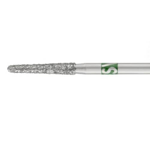 SS White 856-018C Piranha FG Round End Taper Coarse Grit Diamond Burs 5/Pk