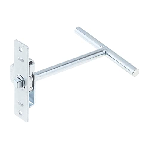 Budget Lock Taper T Tee Bar Key for Loft Hatch, Access Panel, Metal Door, Coach Builder Horse Box - Spare Metal Key (1)