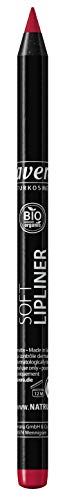 lavera Soft Lipliner - Red 03 - Lippenkonturenstift - Geschmeidig cremige und lang haftende Textur - Naturkosmetik - Natural Make-up - Bio Pflanzenwirkstoffe - 100% natürlich - 3er Pack (3x 1.4 g)