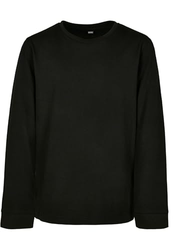 Build Your Brand Kids Longsleeve, Black, 158/164