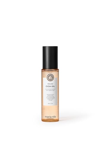 Maria Nila Healing Cica Oil 100ml – Haaröl mit Cica für feines Haar – Hitzeschutz bis 230°C, Anti-Frizz, Glanz & Geschmeidigkeit, veganes Leave-In Pflegeöl