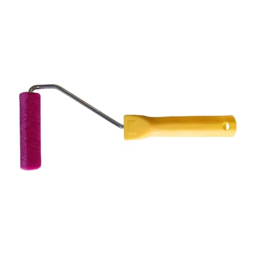 Rodillo De Pintura - Rodillo Para Puertas 18 Cm,Brocha Multiusos Con Espuma De Alta Densidad Y Mango Antideslizante Para Baño Techos Puertas Y Superficies