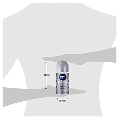 Nivea Silver Protect Roll-On – Free Alcohol, Antiperspirant Deodorant thumb #6