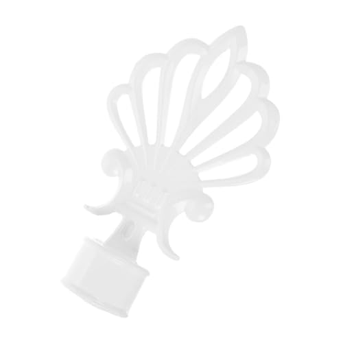 ABOOFAN Metal End Caps for Curtain Rods Decorative Window Finials Iron Curtain Rod End Caps Easy to Install