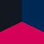 Black and Navy and Pink
