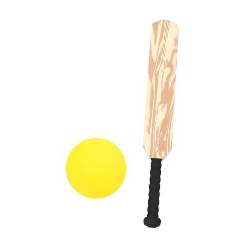 FUNOMOCYA Set da Gioco Cricket per 24 Pollici Mazza in Spugna Eva Sicura, Kit Giocattolo Creativo Sport all’Aperto per attività Ricreative nel Giardino e Interazione