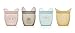 Zip Top Reusable 100% Silicone Baby + Kid Snack Containers- The only containers that stand up, stay open and zip shut! No Lids! Made in the USA - Full Set of 4
