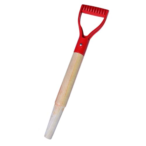 Leefasy Replacement Handle Wooden Handle,Long Handle Gardening Se Handle Garden Tool Spade Handle for Digging Camping Decoration, 46cm