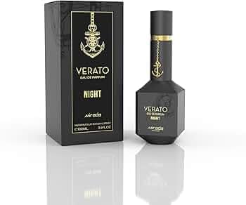 Verato Night Eau de Parfum Men's Fragrance with Anchor Design