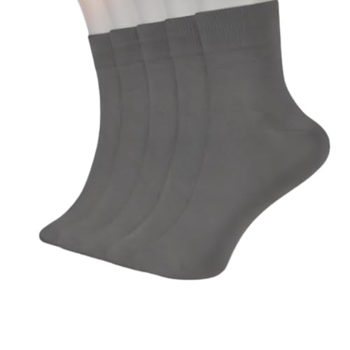 S.I.T.S Men's Solid Business Ankle Socks Single Pair4