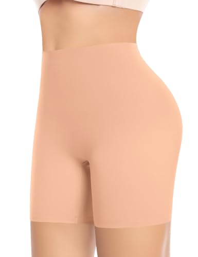 Image of Womens Seamless Shaping Boyshorts Panties Tummy Control Underwear Slimming Shapewear Slip Shorts