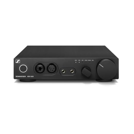 Sennheiser Consumer Audio HDV 820 Reference Headphone Amplifier DAC - ESS 9028PRO Sabre with USB