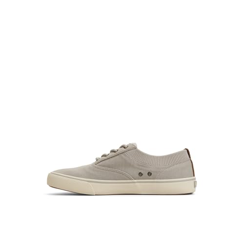 Sperry Men's Striper Knit Sneaker, Grey, 9