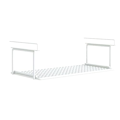 Generico Estantería para zapatos - Organizador para estante debajo del mueble | Almacenamiento de esquina, cestas organizadoras colgantes debajo del estante para la entrada del armario, esquina