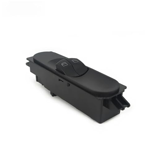 Interrupteur principal de lève-vitre électrique A9065451513 de finition premium en ABS noir